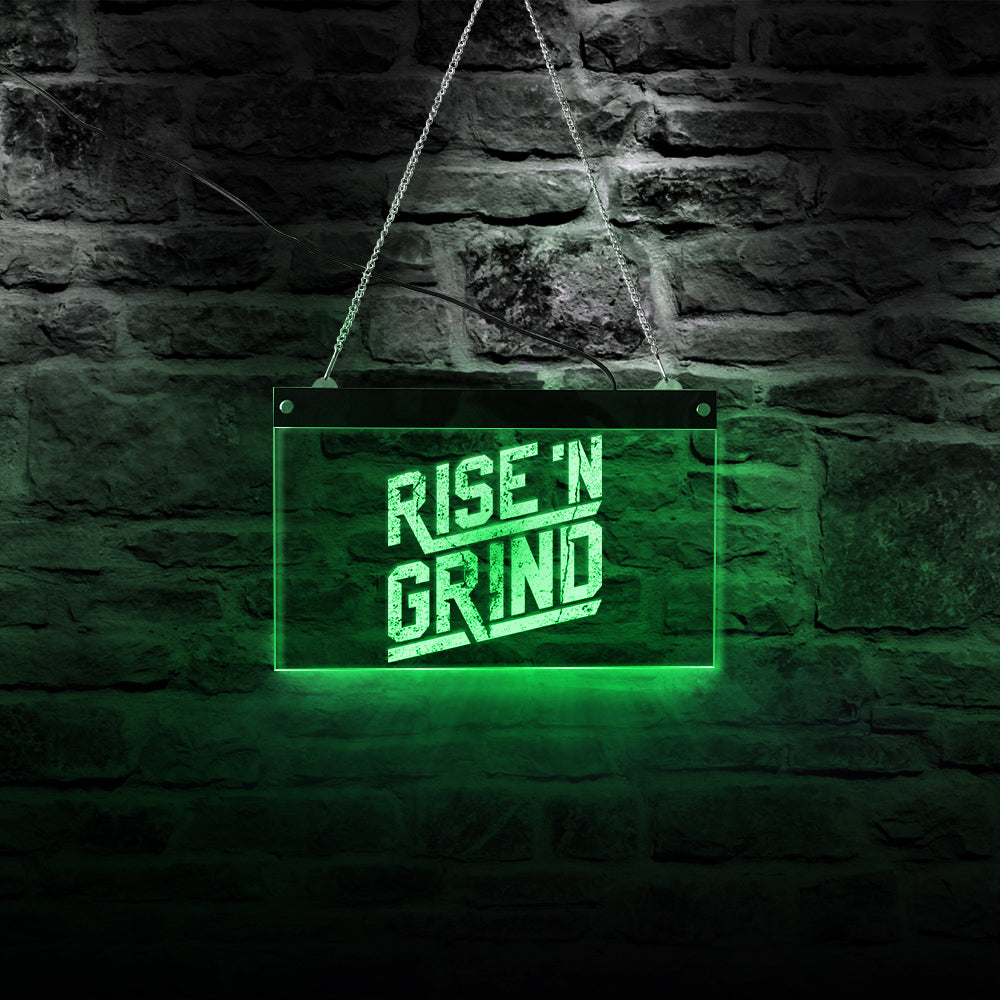 Rise 'N Grind LED Neon Hanging Board