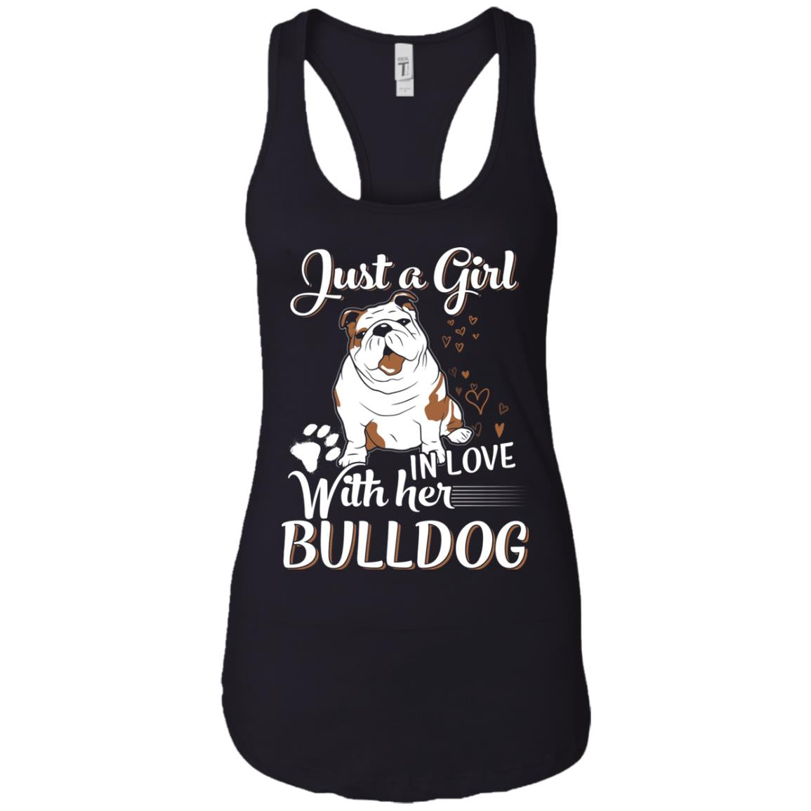 Just a Girl in Love with her Bulldog