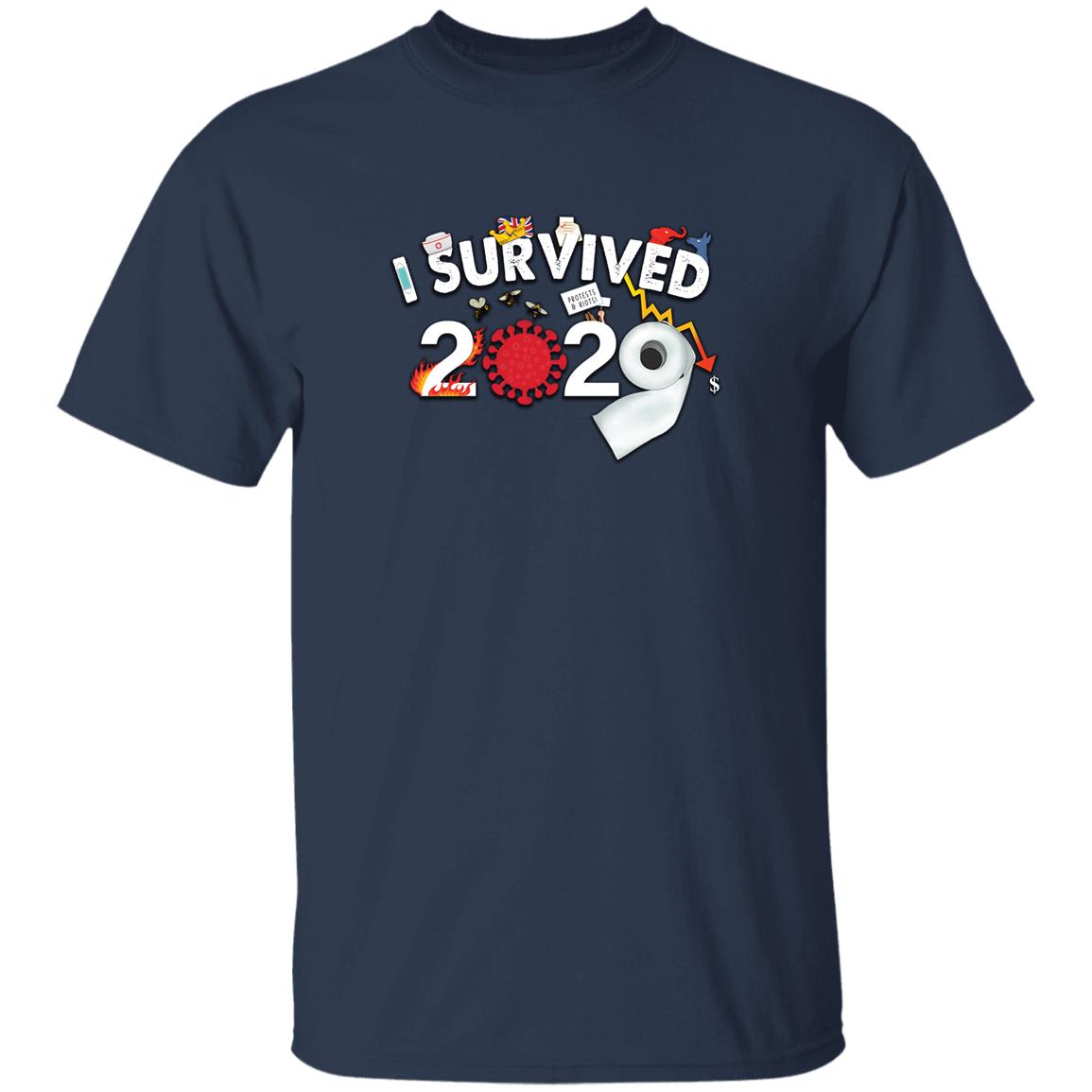 I Survived 2020 - Youth 100% Cotton T-Shirt