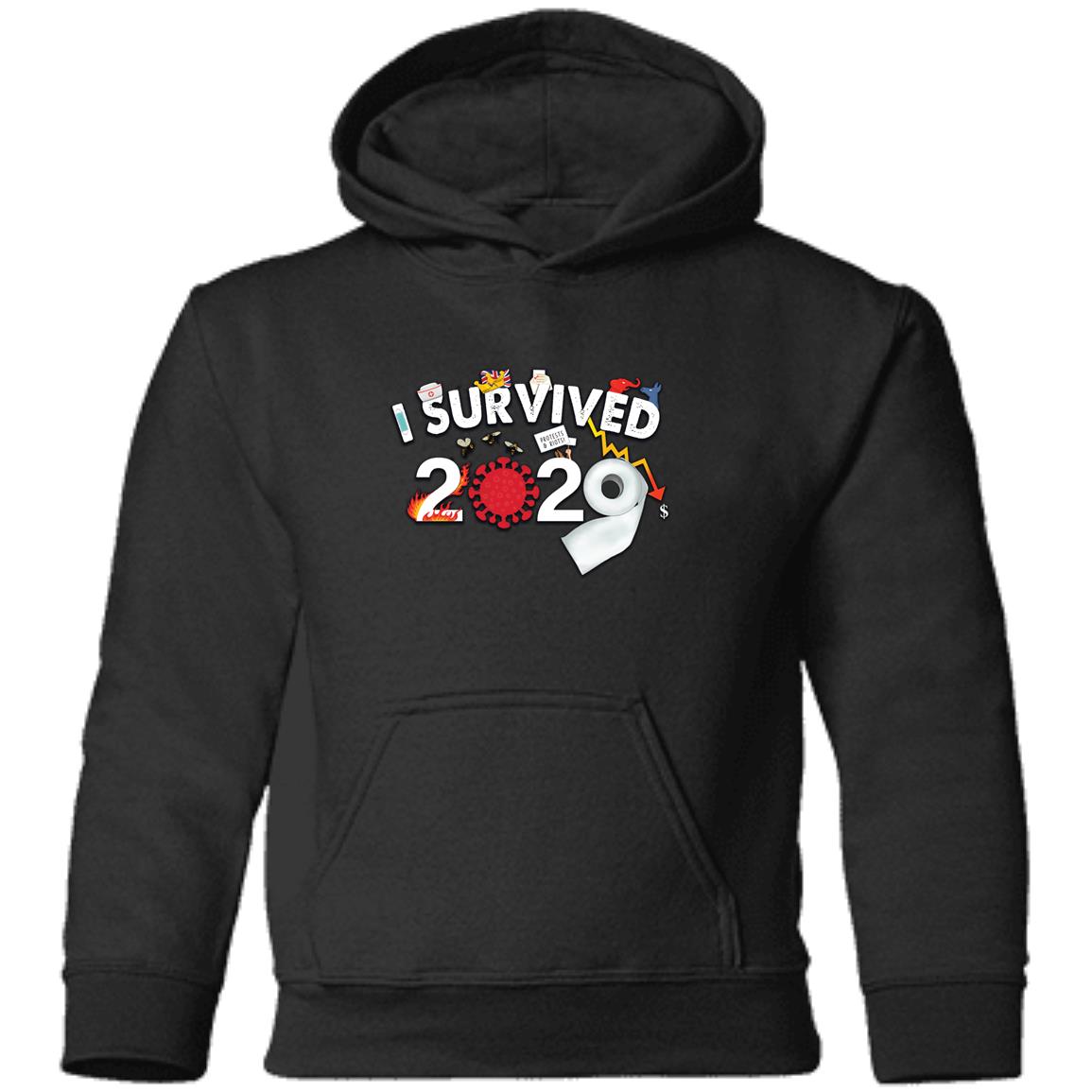 I Survived 2020 - Toddler Pullover Hoodie