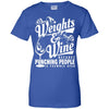 Weights and Wine - Apparel - wine bestseller