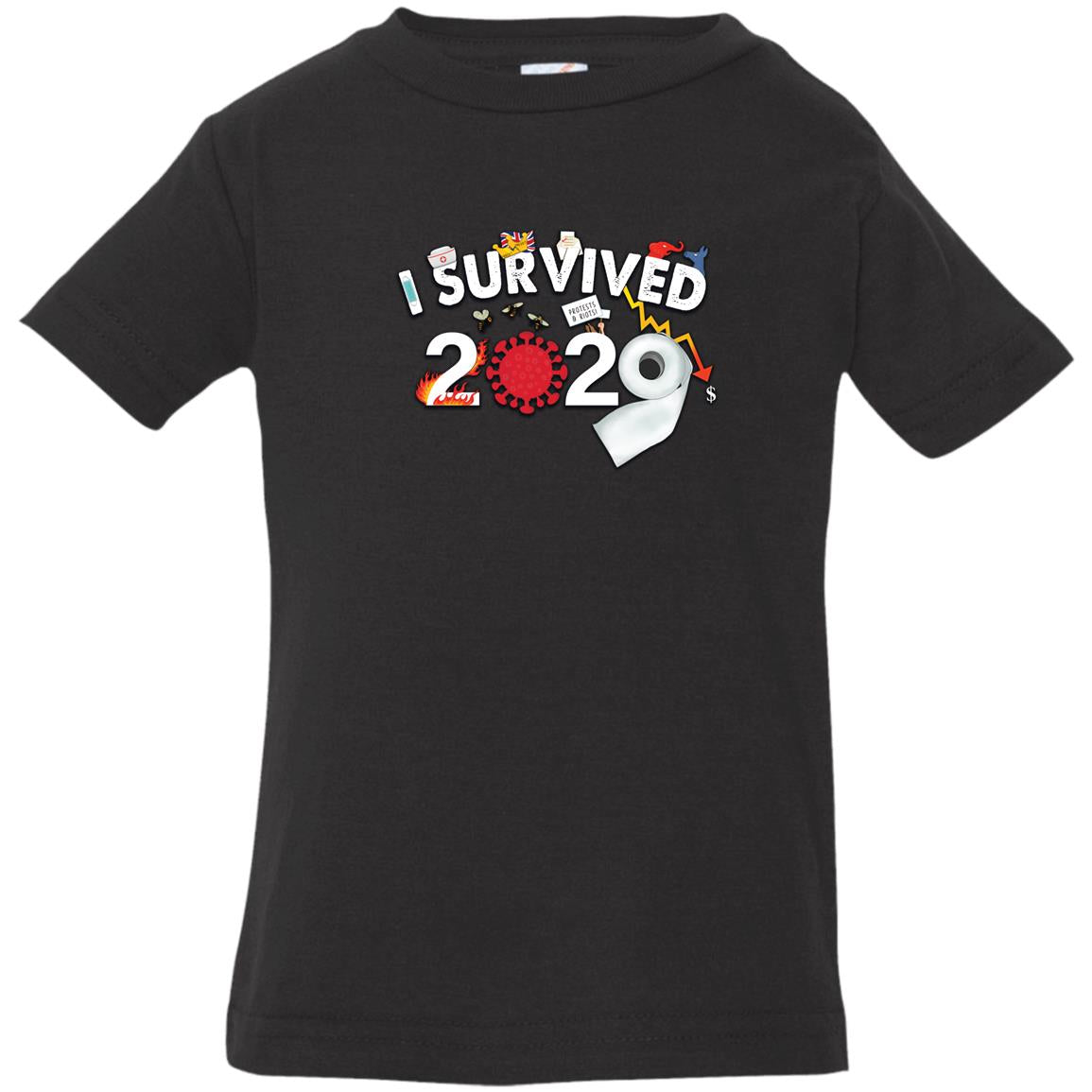 I Survived 2020 - Infant Jersey T-Shirt
