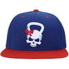 Kettlebell Skull Snapback Hat