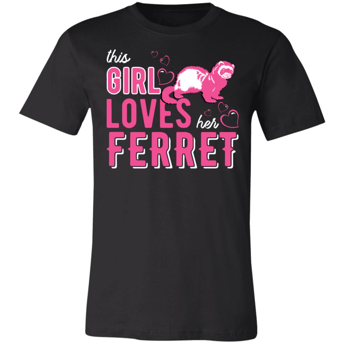 This Girl Loves Her Ferret T-Shirt