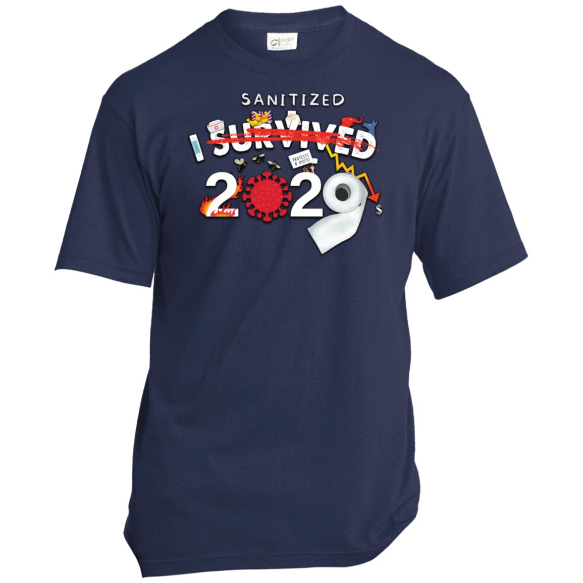 I Sanitized 2020 - Unisex T-Shirt