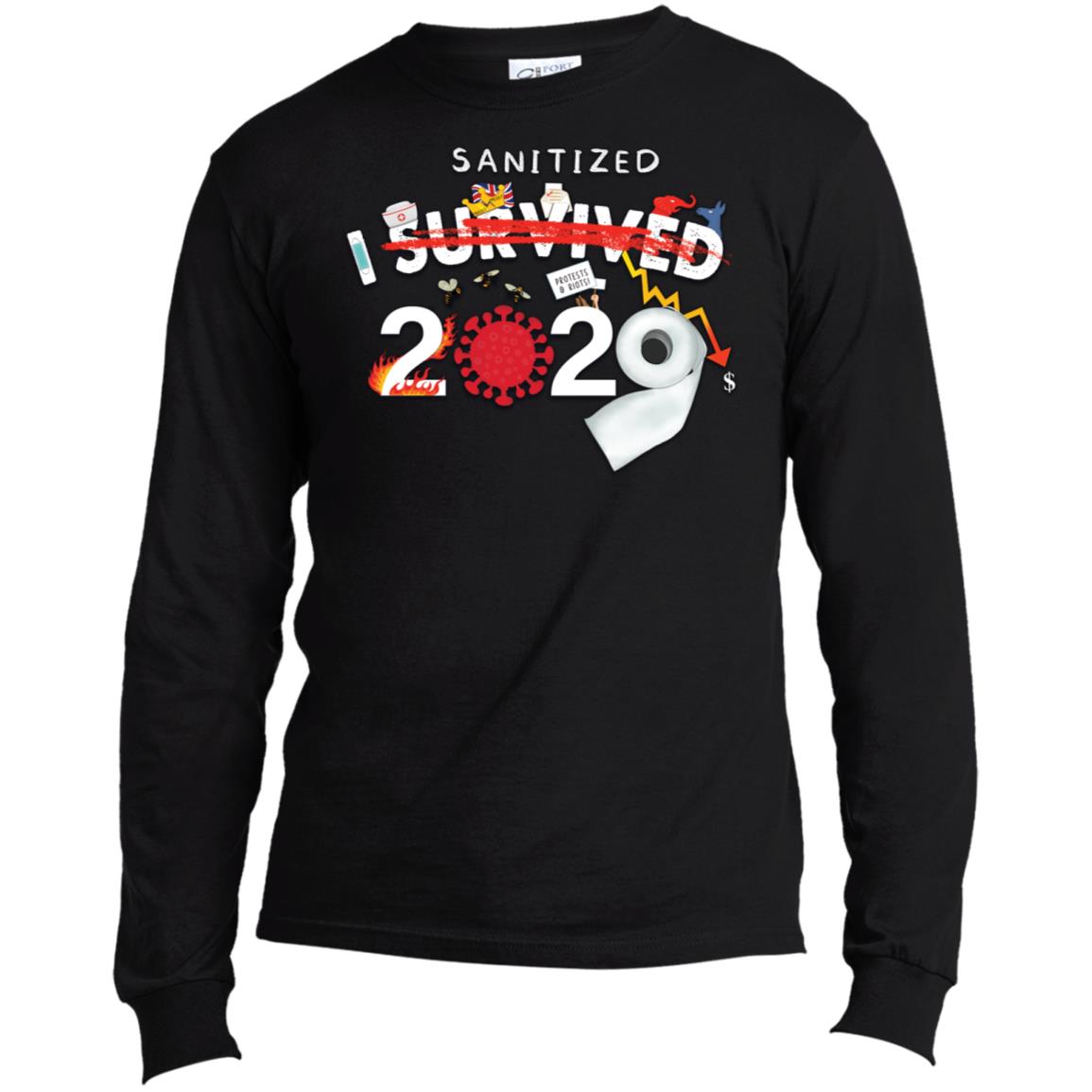 I Sanitized 2020 - Long Sleeve T-Shirt