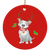 Reindeer Pit Ornament