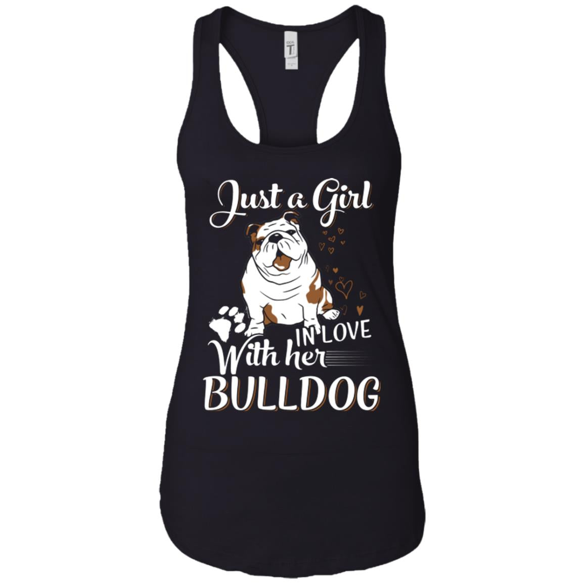 Just A Girl In Love With Her Bulldog - bulldog bestseller