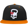 Kettlebell Skull Snapback Hat