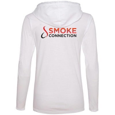 1LTHD4 Smoke Connection Ladies' LS T-Shirt Hoodie