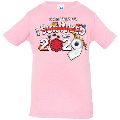 I Sanitized 2020 - Infant Jersey T-Shirt