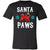 Santa Paws Pug T-Shirt