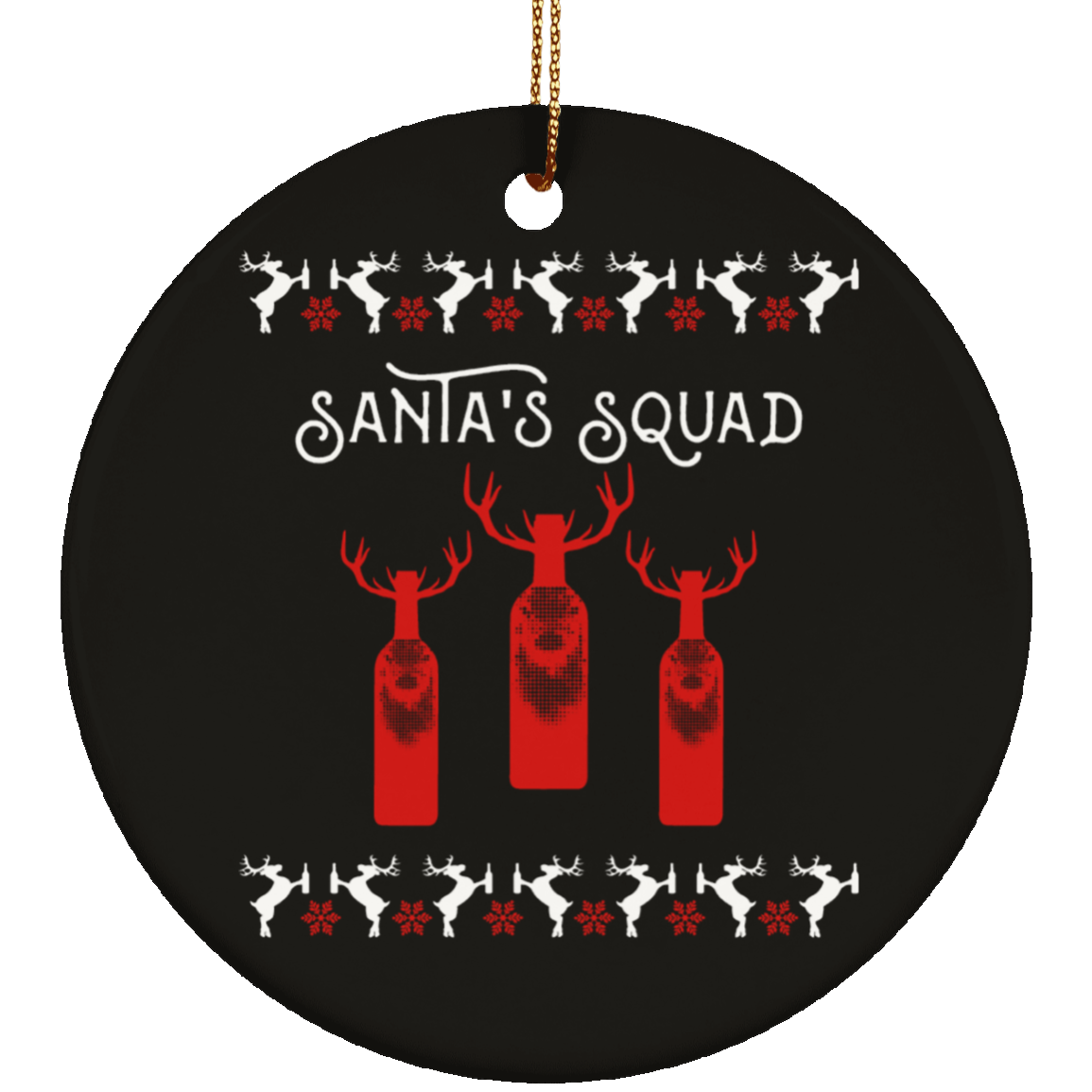 Santa's Squad Ornament