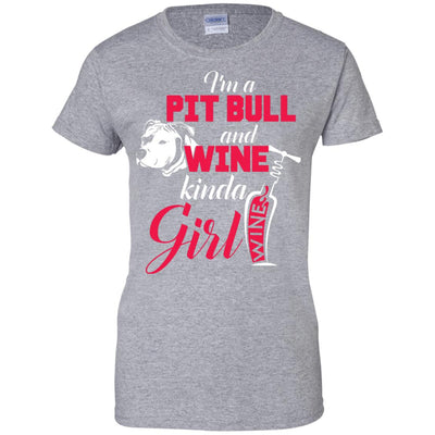 Pitbull and Wine Girl
