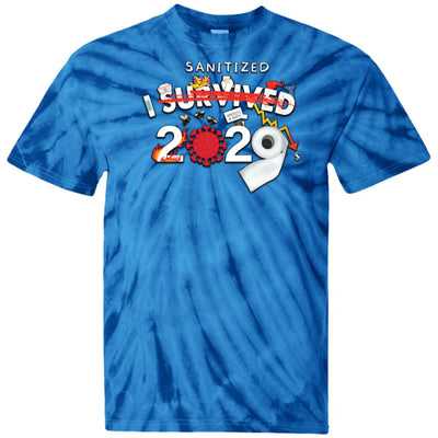 I Sanitized 2020 - 100% Cotton Tie Dye T-Shirt