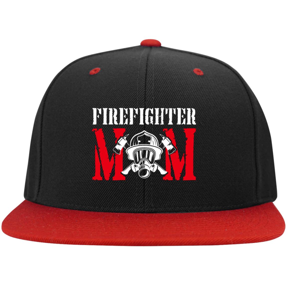 Firefighter Mom Snapback Hat