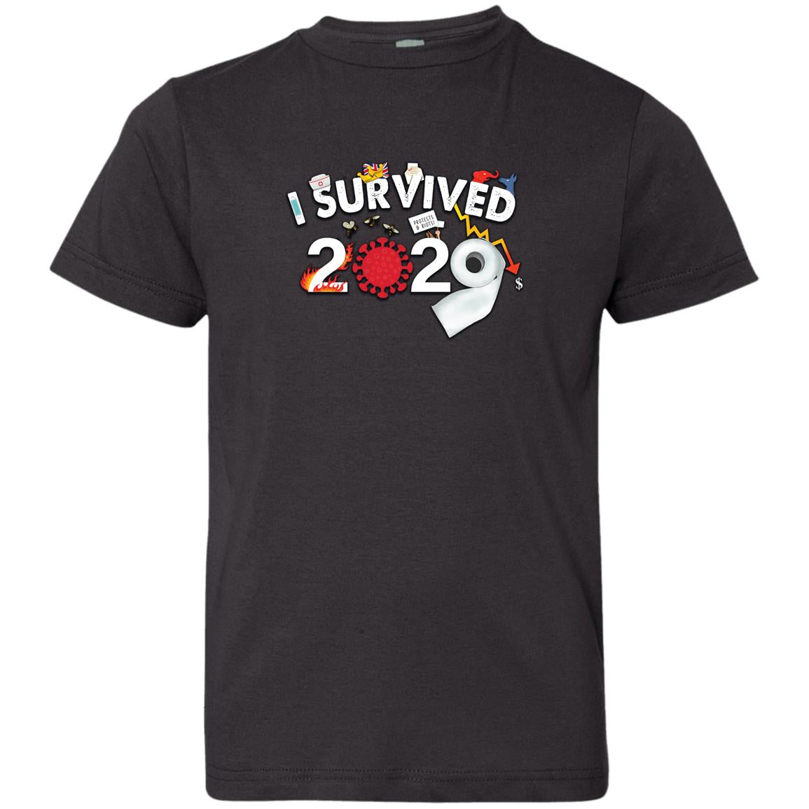 I Survived 2020 - Youth Jersey T-Shirt