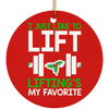 Lifting's My Favorite Ornament