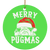 Merry Pugmas Ornament