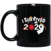 I Survived 2020 - 11 oz. Black Mug