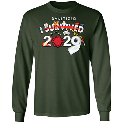 I Sanitized 2020 - LS Ultra Cotton T-Shirt