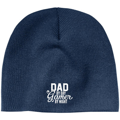 Dad By Day Gamer By Night Beanie