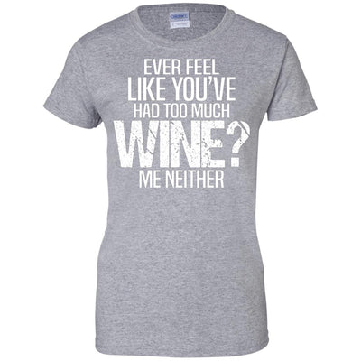Too Much Wine?