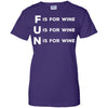 F Is For Wine