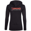 1LTHD4 Smoke Connection Ladies' LS T-Shirt Hoodie