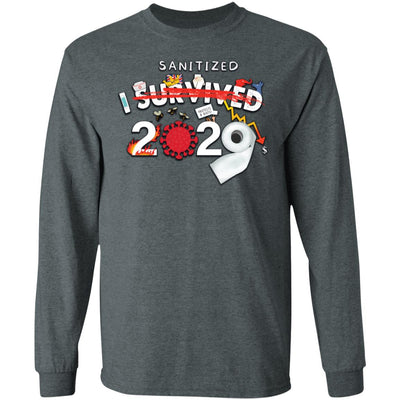 I Sanitized 2020 - LS Ultra Cotton T-Shirt