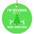 Dreaming of A Wine Christmas Ornament