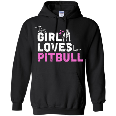 This Girl Loves her Pitbull