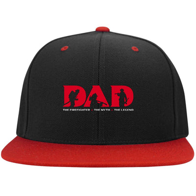 Firefighter Dad Snapback Hat - firefighter bestseller