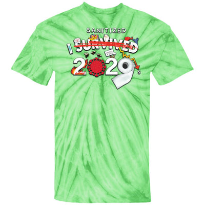 I Sanitized 2020 - 100% Cotton Tie Dye T-Shirt