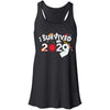 I Survived 2020 - Ladies'  Flowy Racerback Tank