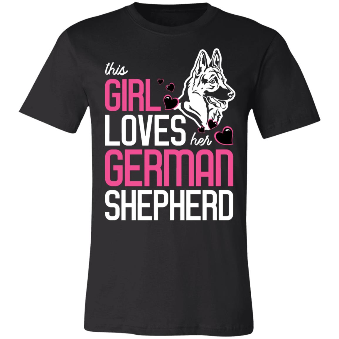 This Girl Loves Her German Shepherd T-Shirt