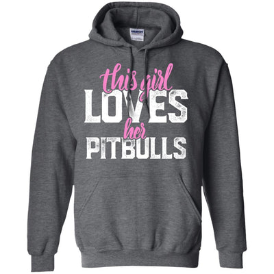 This Girl Loves Her Pitbull