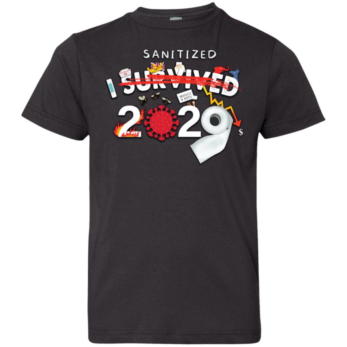 I Sanitized 2020 - Youth Jersey T-Shirt