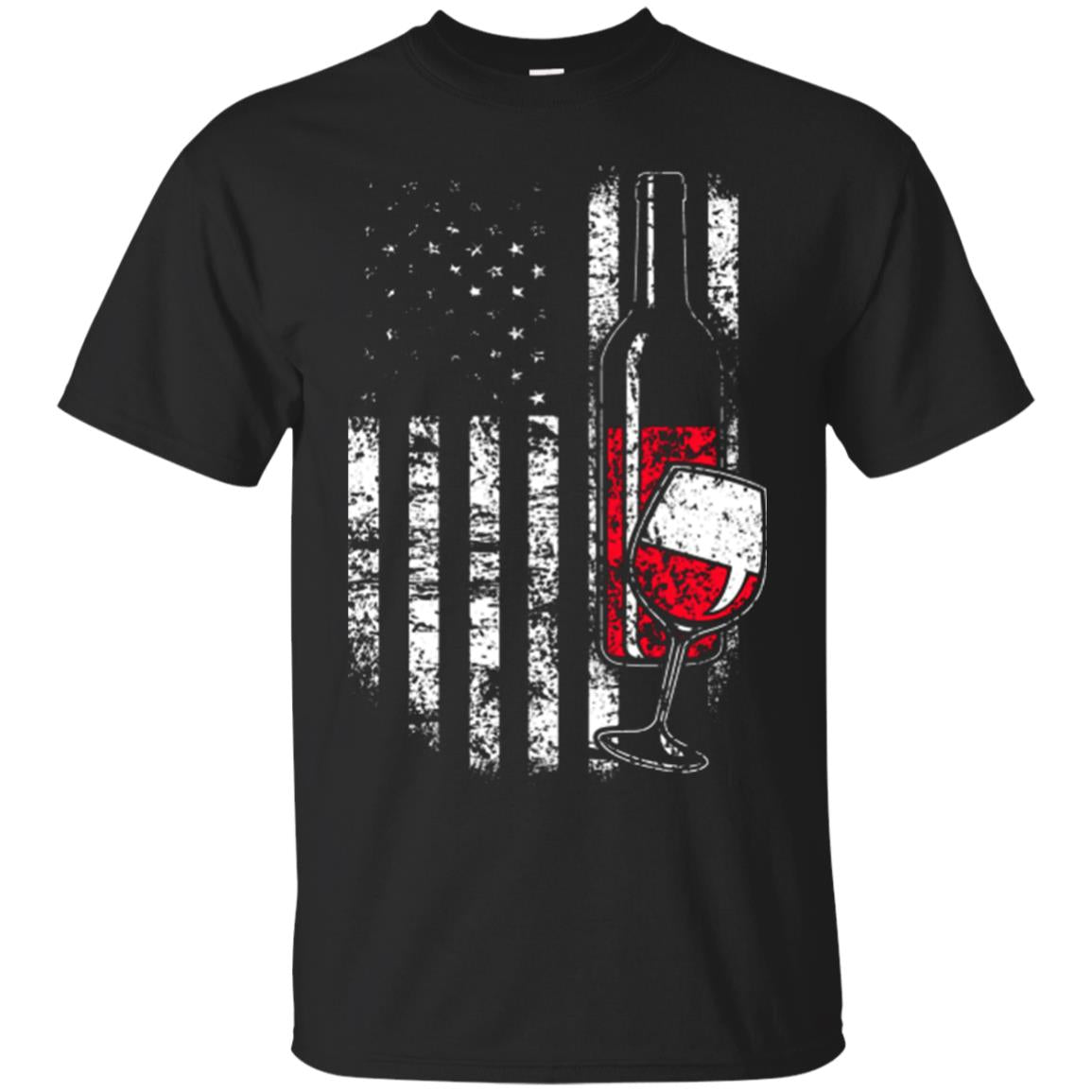 American Flag Wine - Apparel - wine bestseller