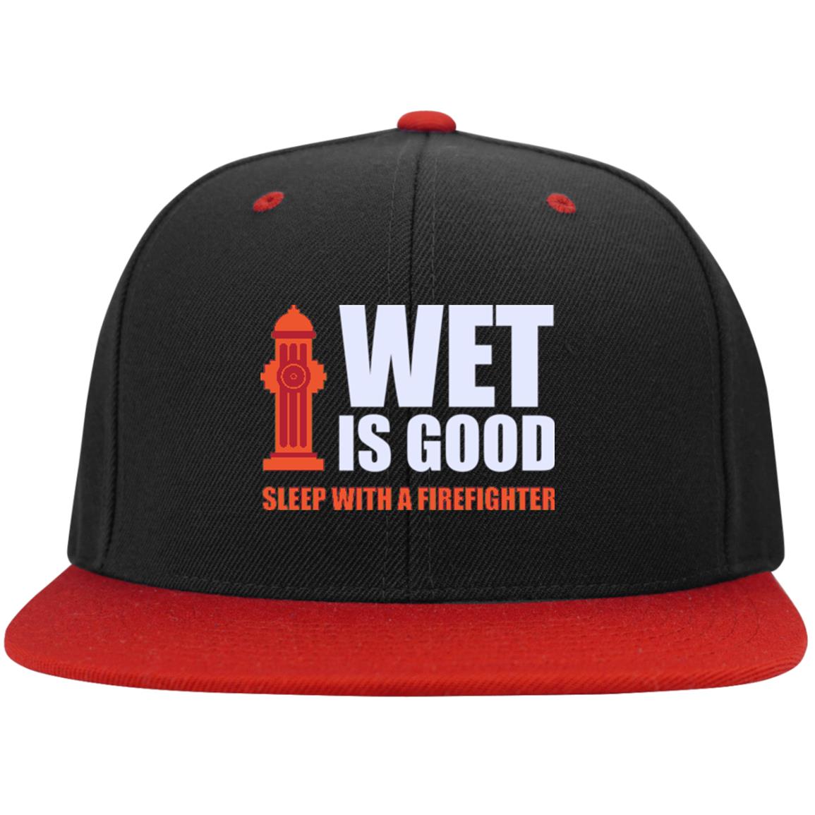 Wet Is Good Snapback Hat - firefighter bestseller