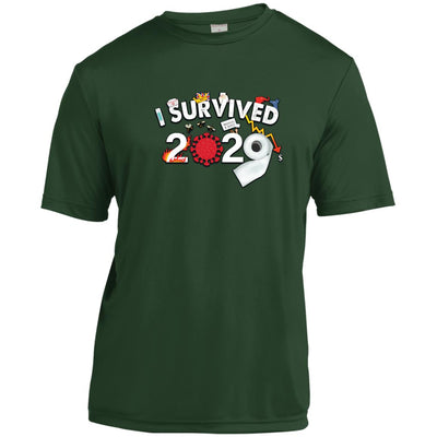 I Survived 2020 - Youth Moisture-Wicking T-Shirt