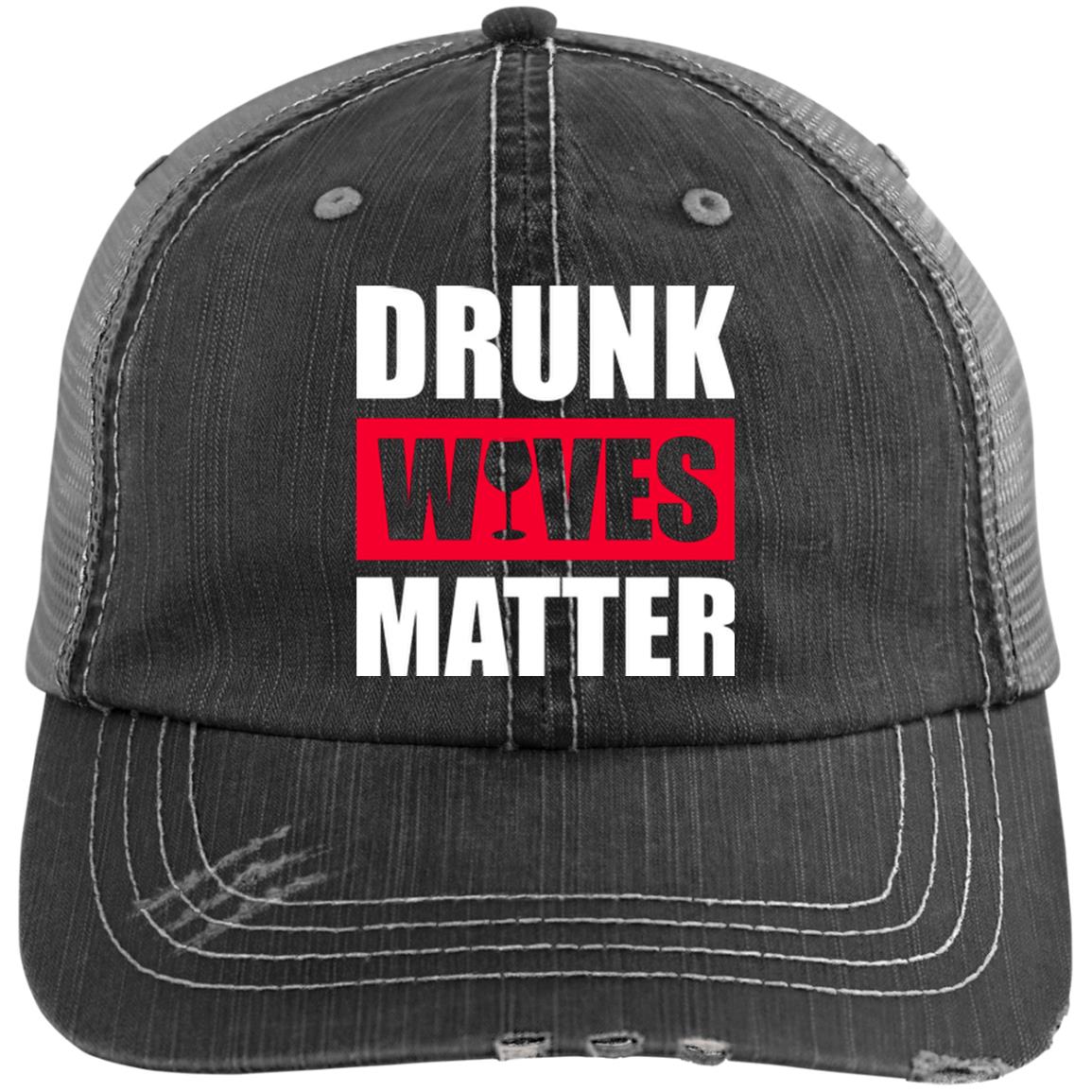 Drunk Wives Matter - Distressed Syle