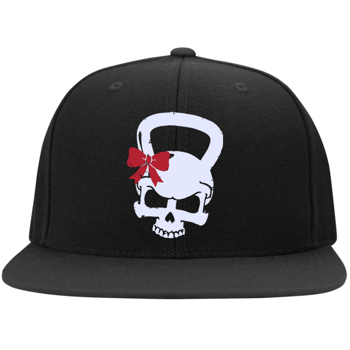 Kettlebell Skull Snapback Hat