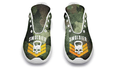 Swoldier White Sole Sneakers