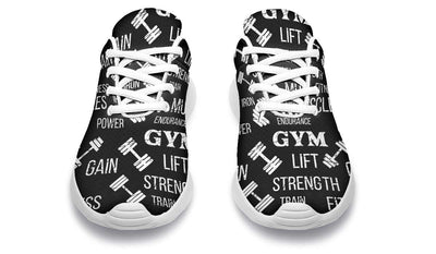 Gym Strength White Sole Sneakers