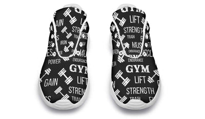 Gym Strength White Sole Sneakers