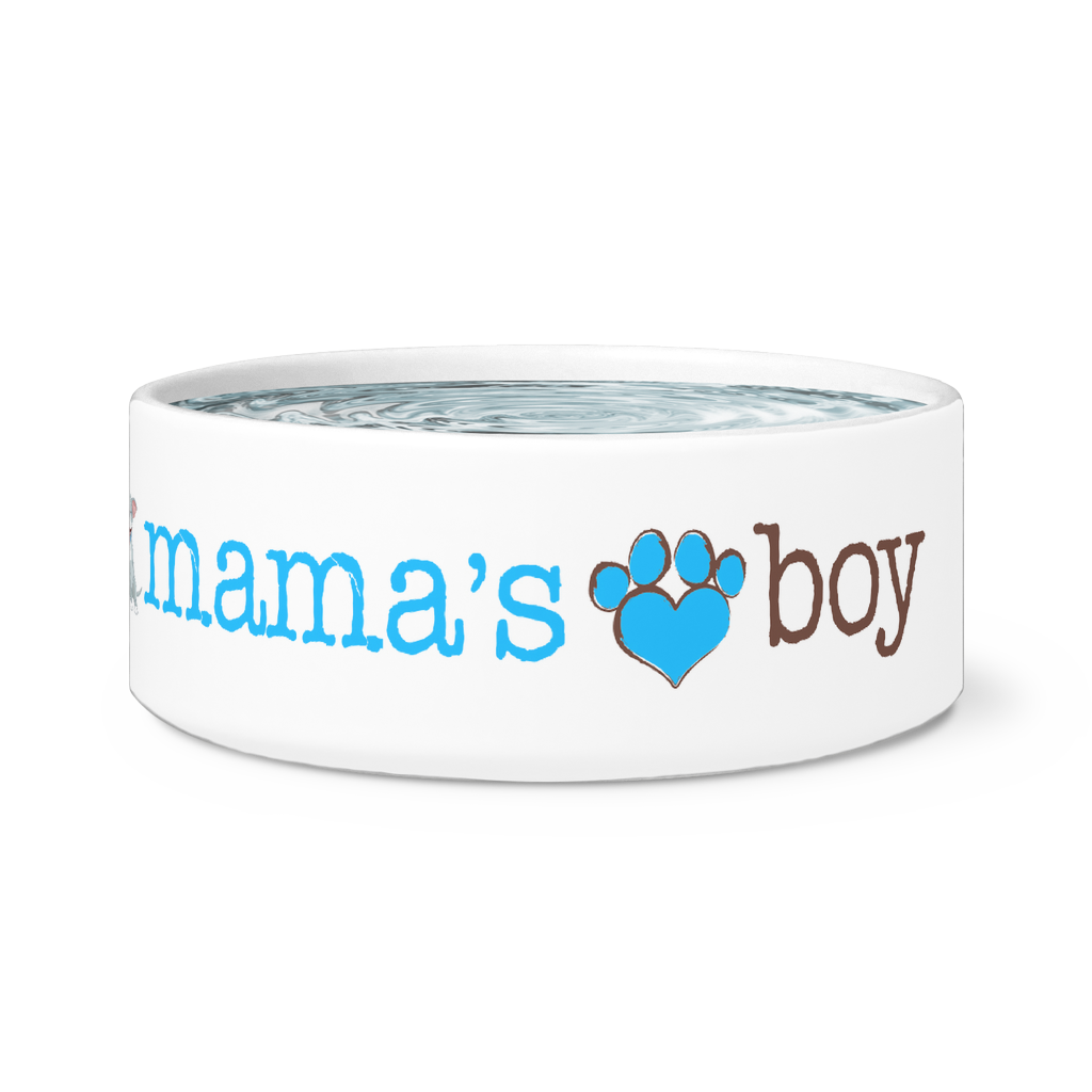 Mama's Boy Pit Dog Bowl