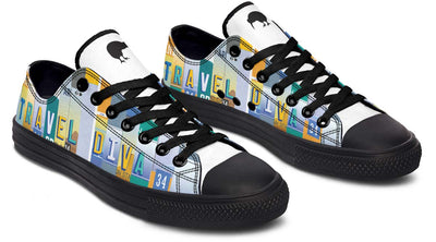 Travel Diva Low Top Shoes - Teal