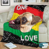 Custom Pug Blanket - pug bestseller