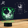 Custom Bulldog 3D LED Night Light
